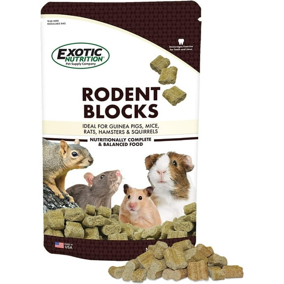 Exotic Nutrition Rodent Blocks 1 lb.