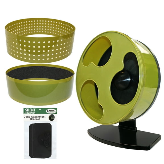 Exotic Nutrition Silent Runner 12" Wide + Cage Attachment + AutoClean Track + Sandy Track