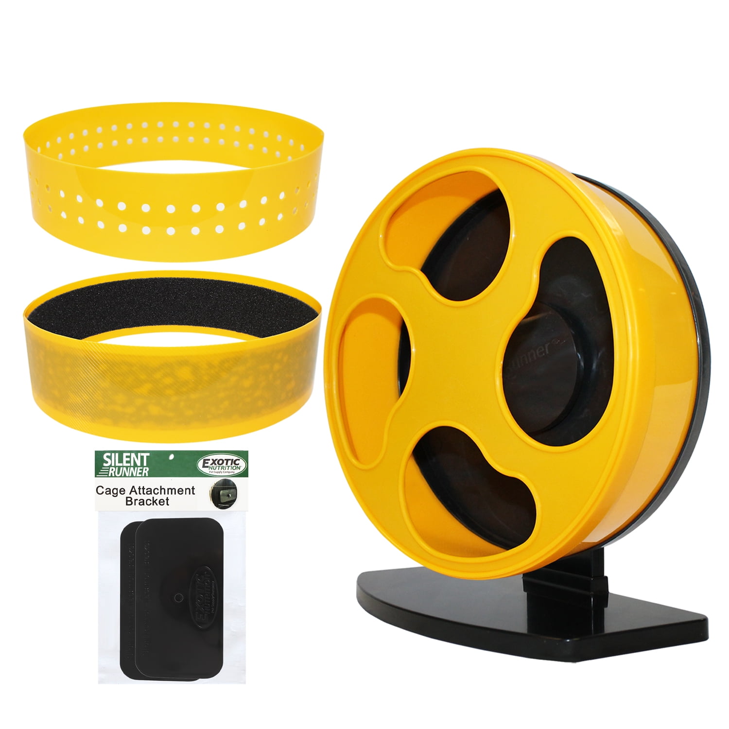 Exotic Nutrition Silent Runner 9" + Sandy Track + AutoClean Track + Cage Attachment
