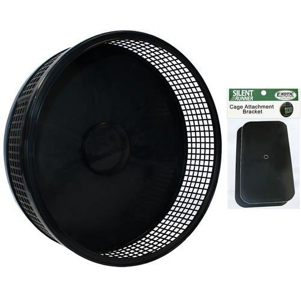 Exotic Nutrition Silent Runner Pro Black with Cage Attachment