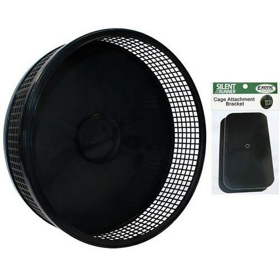 Exotic Nutrition Silent Runner Pro - Black with Cage Attachment