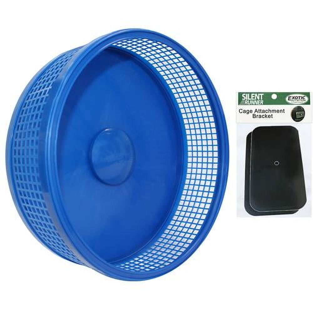Exotic Nutrition Silent Runner Pro - Blue with Cage Attachment