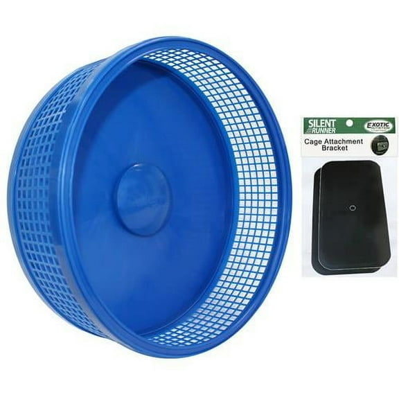 Exotic Nutrition Silent Runner Pro - Blue with Cage Attachment