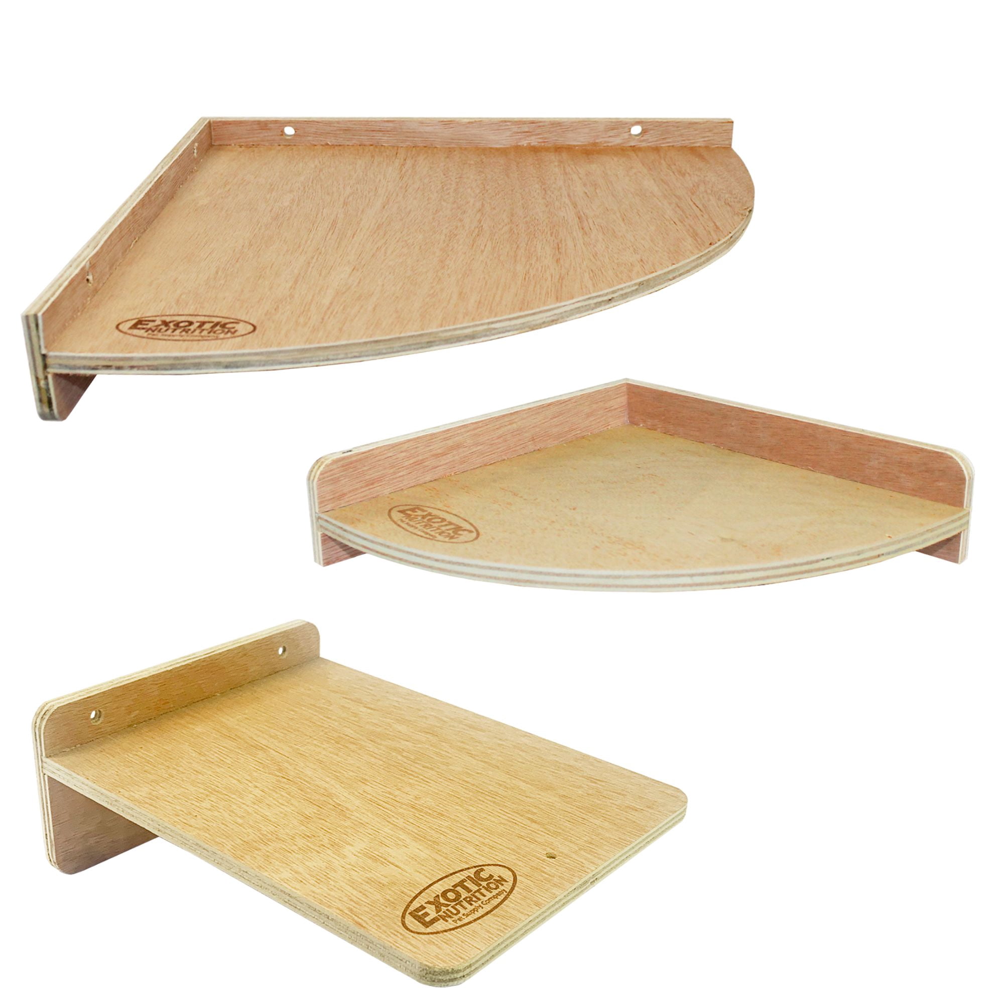 Exotic Nutrition Wood Platform Set