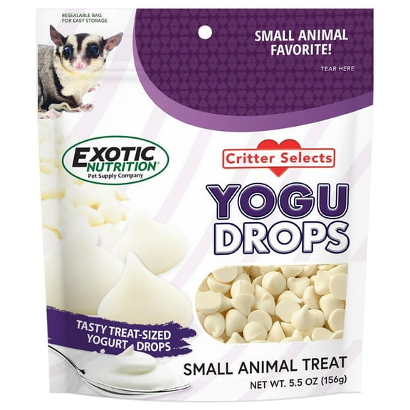 Exotic Nutrition Yogurt Drops 3 lb. Small Pet Treat