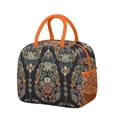 thumbnail image 1 of Exotic Paisley Insulated Lunch Tote – Vintage Artistic Pattern, Large Capacity Cooler Bag, 1 of 6
