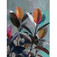 thumbnail image 1 of Exotic Peacock Floral Canvas Print Wall Art, Elegant Wall Decor for Living Room Bedroom Office Hotel Hallway, 1 of 8