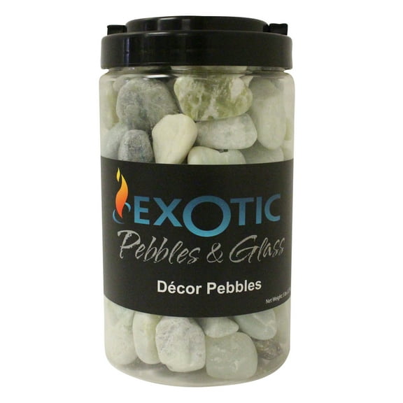 Exotic Pebbles & Aggregates Pjs-1030j 5 Lb Polished Jade Pebbles