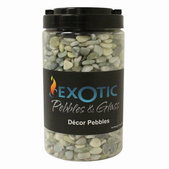 Exotic Pebbles & Aggregates Pjs-0510j 5 Lb Polished Jade Gravel