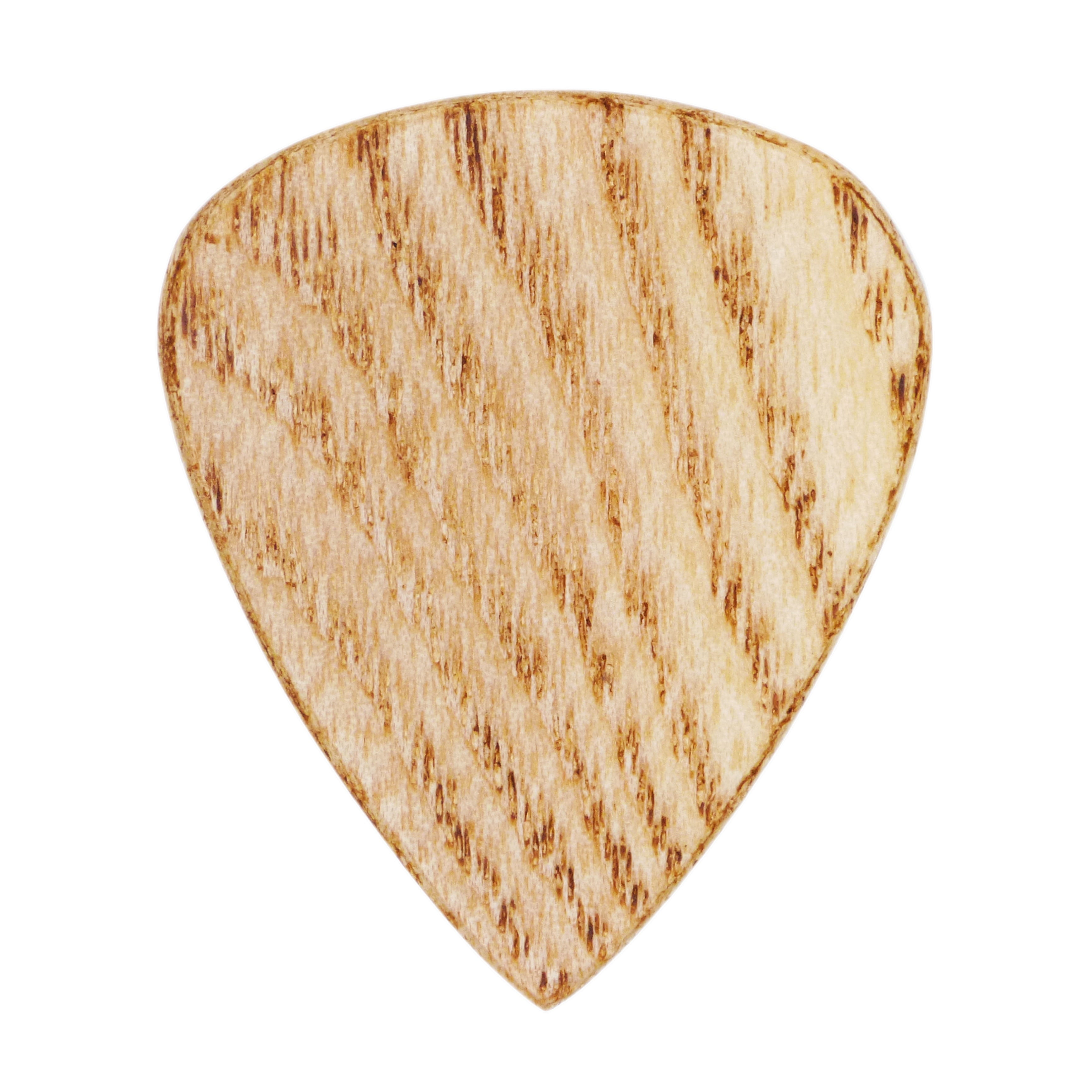Exotic Plectrums Ash Wood Guitar Or Bass Pick 1.5 mm Heavy Gauge