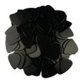 thumbnail image 1 of Exotic Plectrums - Celluloid Black Guitar Or Bass Pick - 0.71 mm Medium Gauge - 351 Shape - 100 Pack, 1 of 7