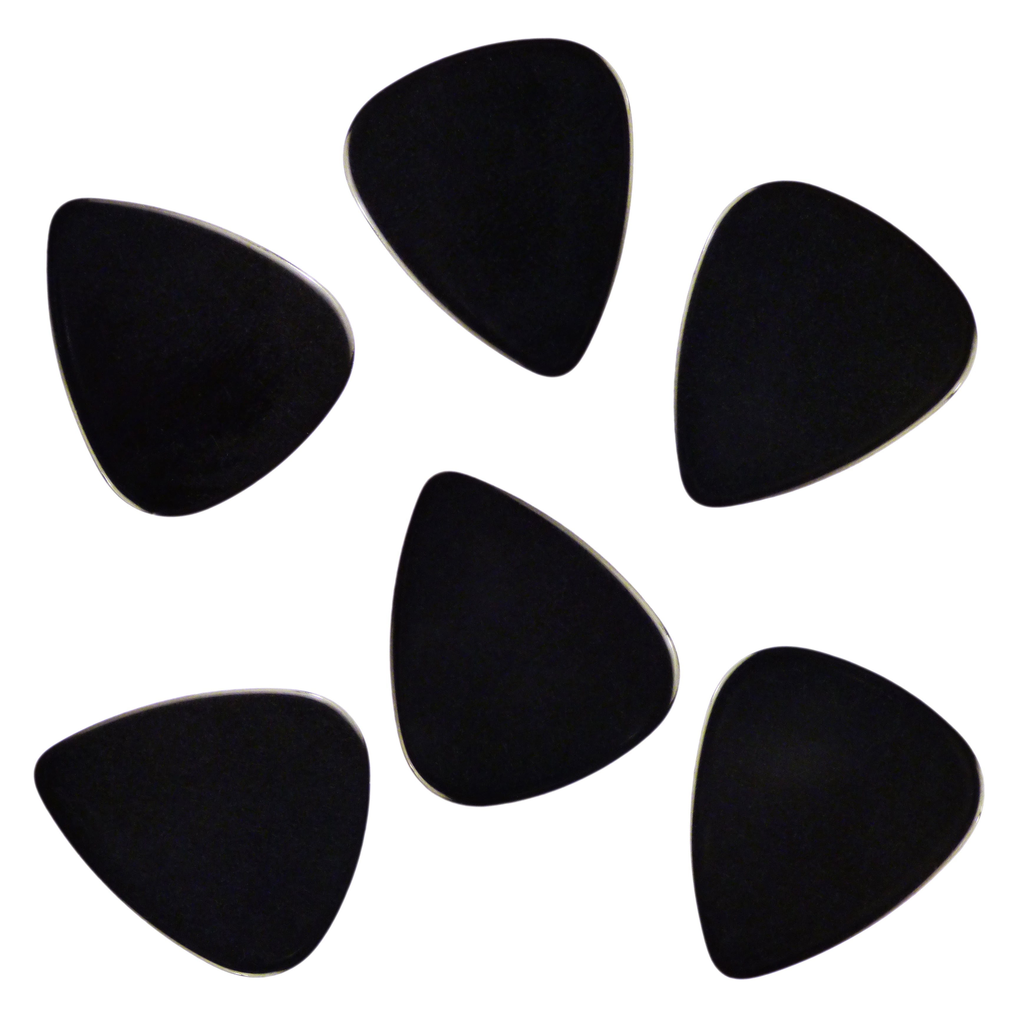 Exotic Plectrums - Celluloid Black Guitar Or Bass Pick - 1.2 mm Extra ...