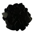 thumbnail image 1 of Exotic Plectrums - Celluloid Black Guitar Or Bass Pick - 1.5 mm Ultra Heavy Gauge - 351 Shape - 50 Pack, 1 of 7