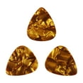 thumbnail image 1 of Exotic Plectrums - Celluloid Brown Pearl Guitar Or Bass Pick - 0.96 mm Heavy Gauge - 351 Shape - 100 Pack, 1 of 2