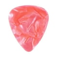 thumbnail image 1 of Exotic Plectrums - Celluloid Pink Pearl Guitar Or Bass Pick - 1.5 mm Ultra Heavy Gauge - 351 Shape - 50 Pack, 1 of 4