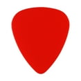 thumbnail image 1 of Exotic Plectrums - Celluloid Red Guitar Or Bass Pick - 0.46 mm Light Gauge - 351 Shape - 100 Pack, 1 of 3