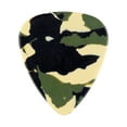 thumbnail image 1 of Exotic Plectrums - Celluloid Woodland Camouflage Guitar Or Bass Pick - 0.46 mm Light Gauge - 351 Shape - 100 Pack, 1 of 5