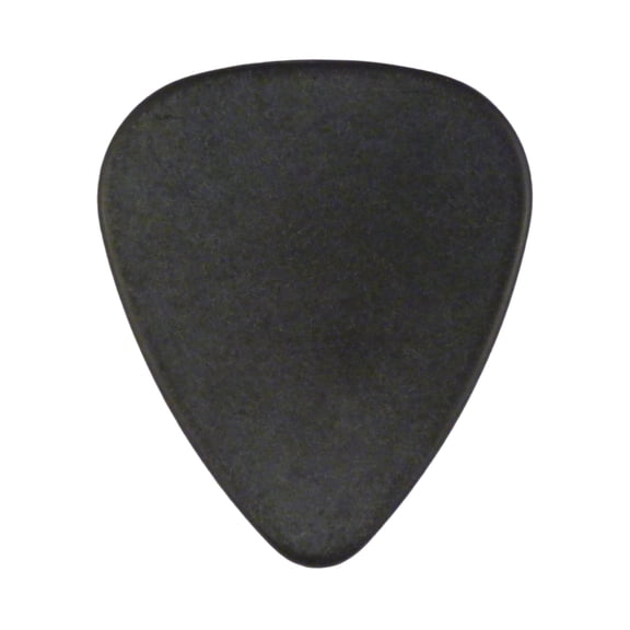 Exotic Plectrums - Delrin Black Guitar Or Bass Pick - 0.60 mm Medium Light Gauge - 351 Shape - 100 Pack