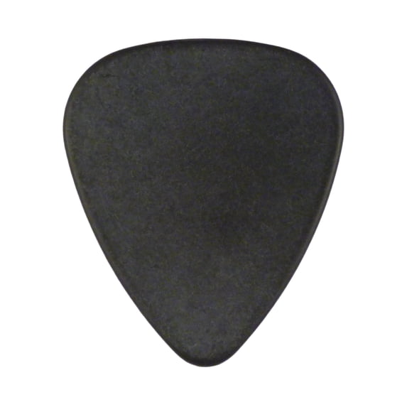 Exotic Plectrums - Delrin Black Guitar Or Bass Pick - 0.60 mm Medium Light Gauge - 351 Shape - 24 Pack
