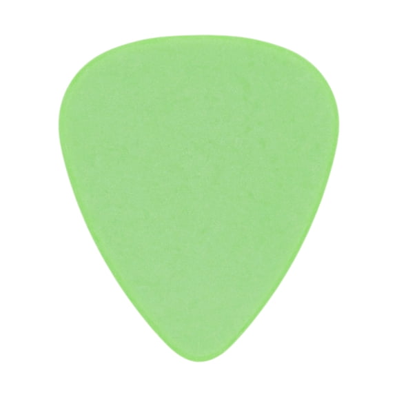 Exotic Plectrums - Delrin Light Green Guitar Or Bass Pick - 1.0 mm Heavy Gauge - 351 Shape - 24 Pack