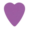thumbnail image 1 of Exotic Plectrums - Delrin Purple Guitar Or Bass Pick - 1.14 mm Extra Heavy Gauge - Premium Made In USA - 323 Heart Shape - 12 Pack, 1 of 1