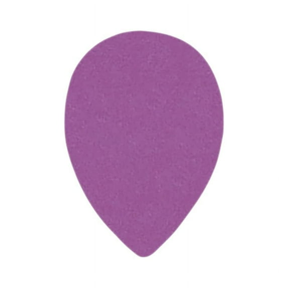 Exotic Plectrums - Delrin Purple Guitar Or Bass Pick - 1.14 mm Extra Heavy Gauge - Premium Made In USA - 358 Small Teardrop Shape - 24 Pack