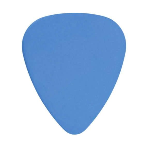 Exotic Plectrums - Delrin Sky Blue Guitar Or Bass Pick - 0.96 mm Heavy Gauge - 351 Shape - 12 Pack