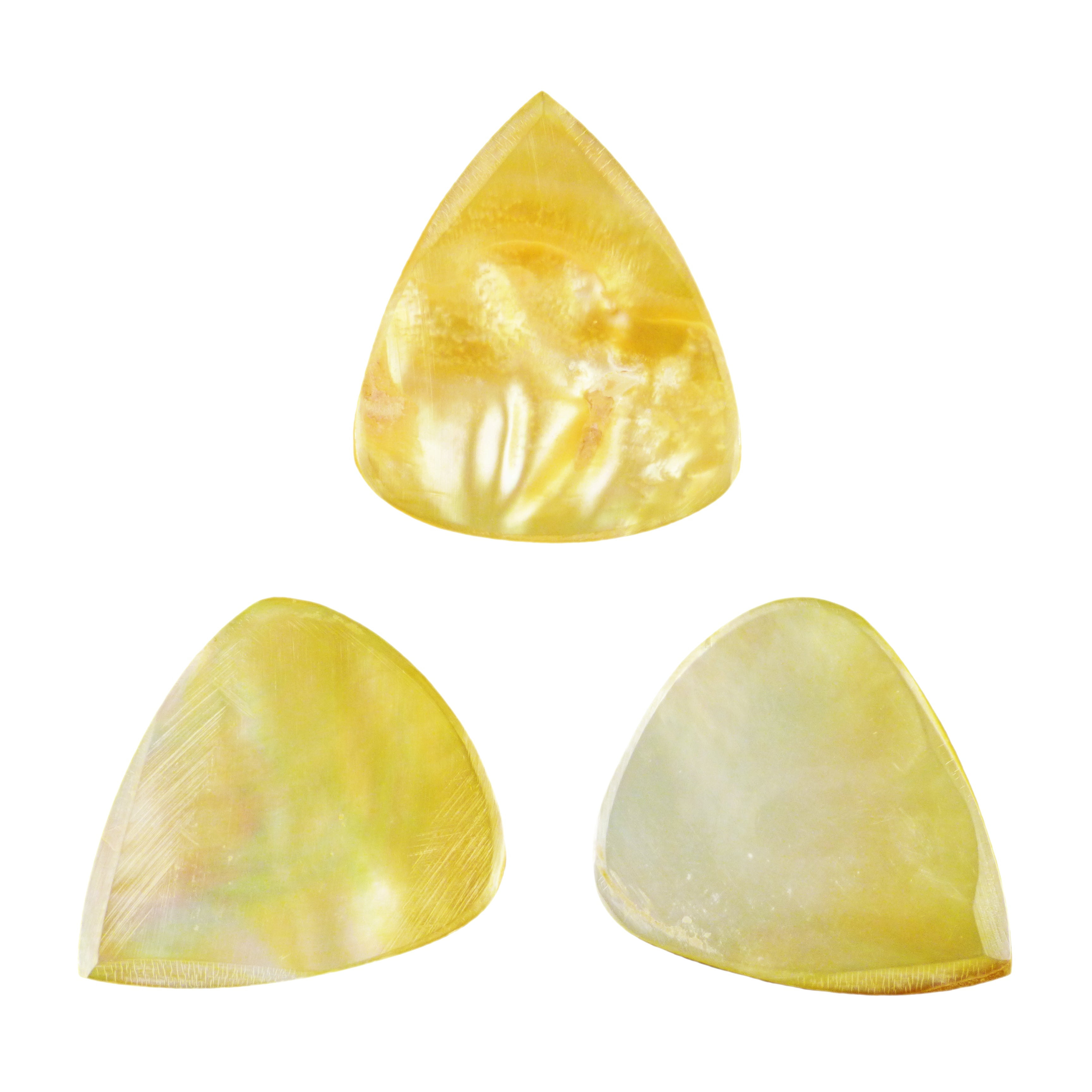 Shell Plectuim Exotic Plectrums - Gold Abalone Shell Guitar Or Bass Pick - 2.0 mm ...