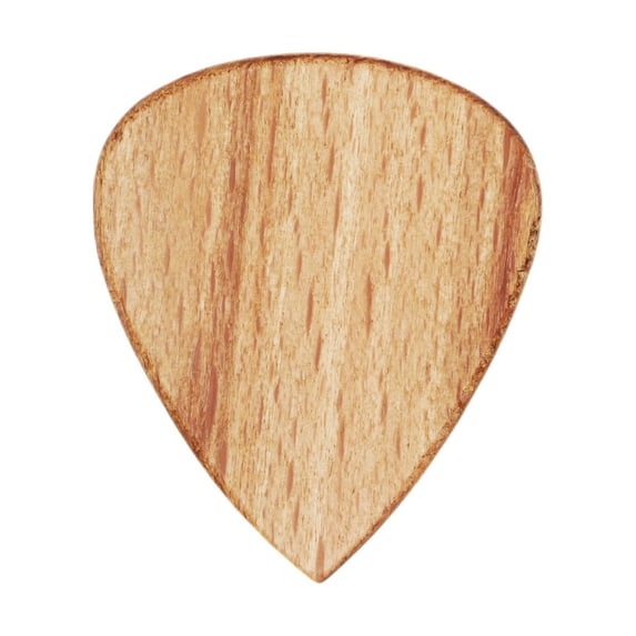 Exotic Plectrums - Light Steamed Beech Wood Guitar Or Bass Pick - 1.5 mm Heavy Gauge - 351 Shape - Natural Finish Handmade Specialty Exotic Plectrum - 3 Pack New