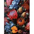 thumbnail image 1 of Exotic Protea Floral Canvas Print Wall Art for Living Room Bedroom Office Home Decor, 1 of 8
