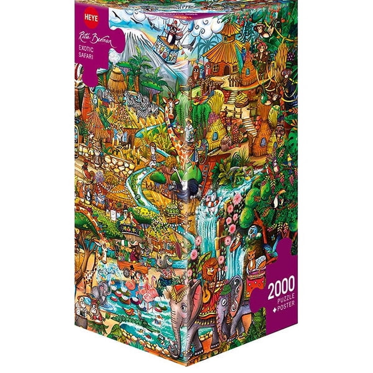Exotic Safari 2000-Piece Puzzle - Walmart.com
