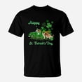 thumbnail image 1 of Exotic Shorthair Riding Green Truck St Patricks Day Cat Lovers Gift TShirt, 1 of 2