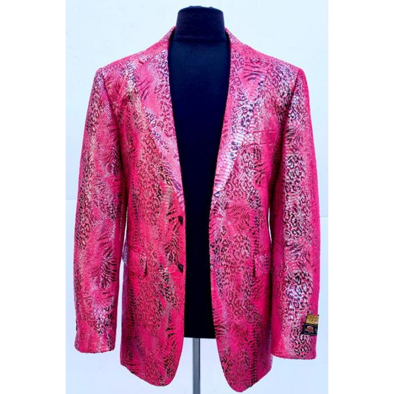 Exotic Skin Python Sport Jacket Blazer Alligator ~ Crocodile