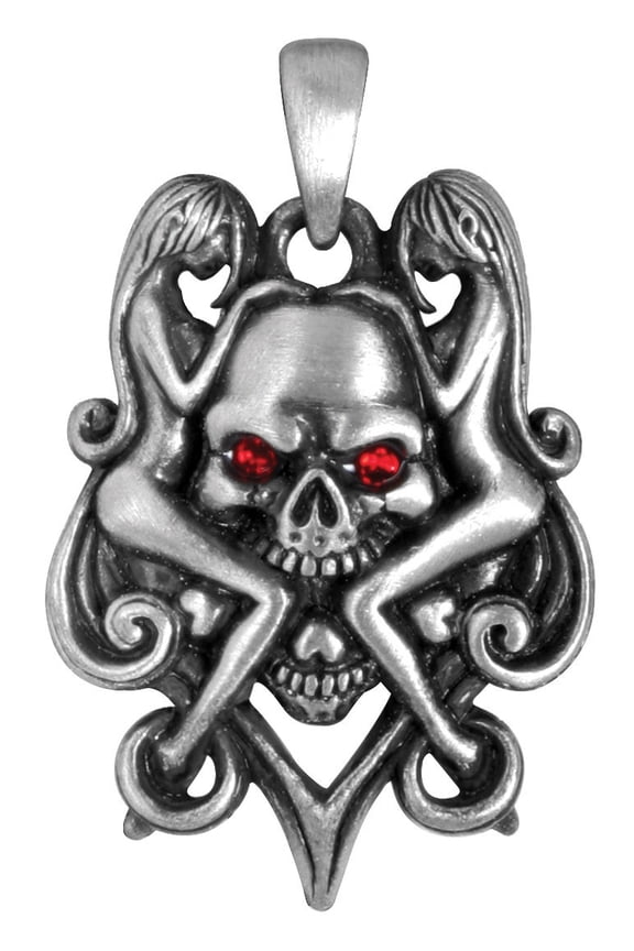 Exotic Skull Pendant Necklace Jewelry