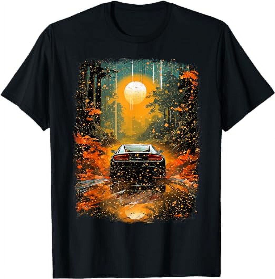 Exotic Sports Cars Supercharged Turbo Engine Race Car Lovers TShirt