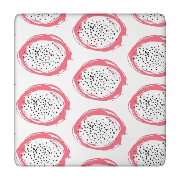 Exotic Square Table Cover with Snug Fit, Windproof & Wrinkle-Free - Cute Kawaii Aesthetic Design for Outdoor Picnic, BBQ