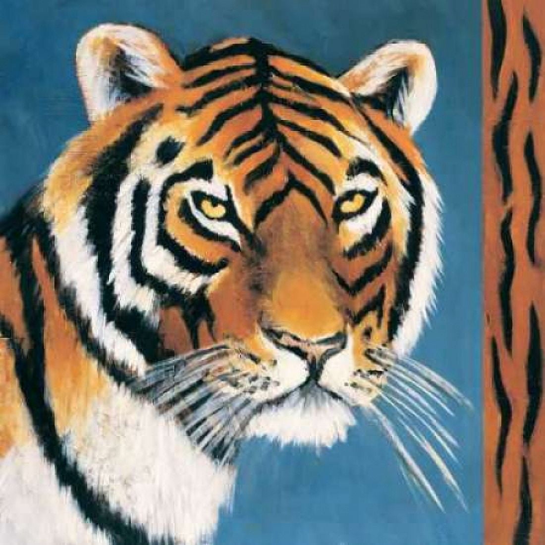 Exotic Tiger Canvas Art - Tara Gamel (24 x 24)