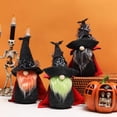 thumbnail image 1 of Exotic Vampire Gnomes, Spooky Plush Halloween Decoration with Bats, 1 of 6