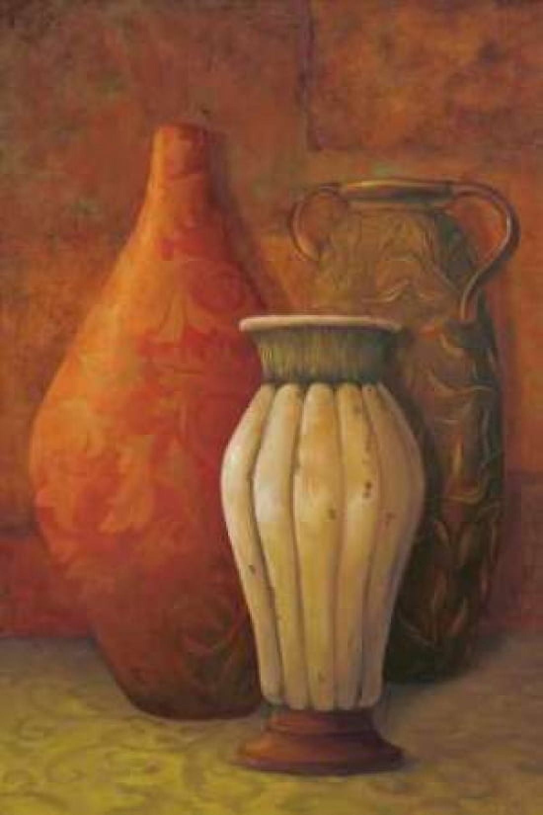 Exotic Vessels I Canvas Art - Jillian Jeffrey (12 x 18)