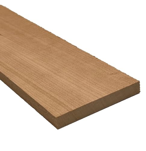 Exotic Wood Zone's Pack of 3 Black Cherry Thinnest Dimensional Lumber Boards | 1/8" x 8" x 36" | Hardwood Crafts Blocks