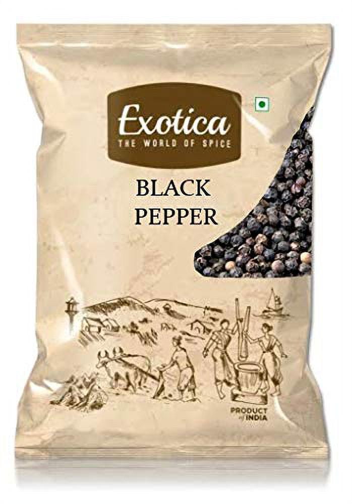 Exotica Fresh / Natural Whole Black Pepper Indian Spice Kali Mirch
