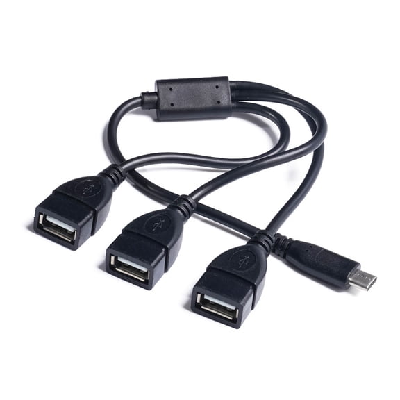 Expand Connectivities USB C to 3 USB2.0 Hubs for Charging Multiple Gadgets and Transferring Data Simultaneously