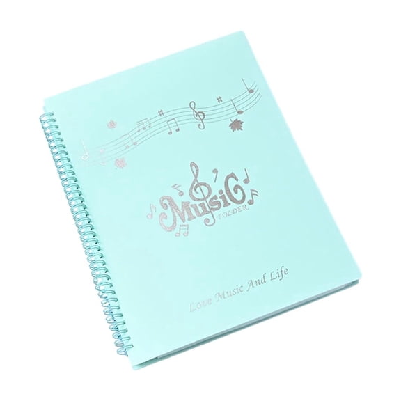 Expand Sheet Music Folder, A4 Multi-Functional Sheet Binder, Transparent Insert Sheet, for Editing Documents, Drawings, and Study Materials (Green)