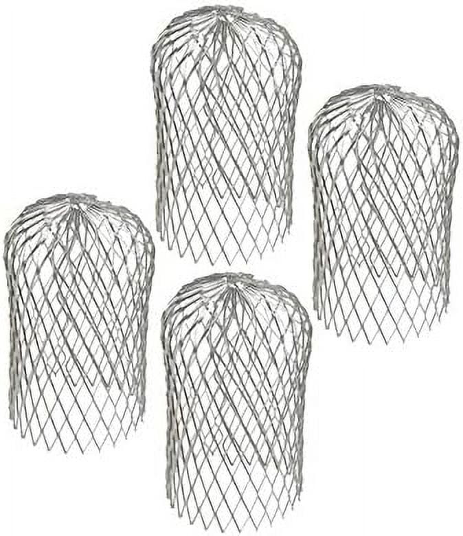 Expandable 3 Inch Mesh Aluminum Gutter Downspout Guard And Strainer (4