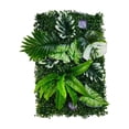 thumbnail image 1 of Expandable Artificial Faux Leaf Hedge Fence Panel for Balcony and Outdoor Privacy, Decorative Wall Screen for Gardens and Patios, 1 of 5