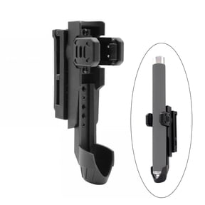 Expandable Baton Holster, 360 Degree Duty Belt Flashlight Holder Baton Holder,Baton Pouch for 21"~ 26" BatonDiameter 0.98"~ 1.14"