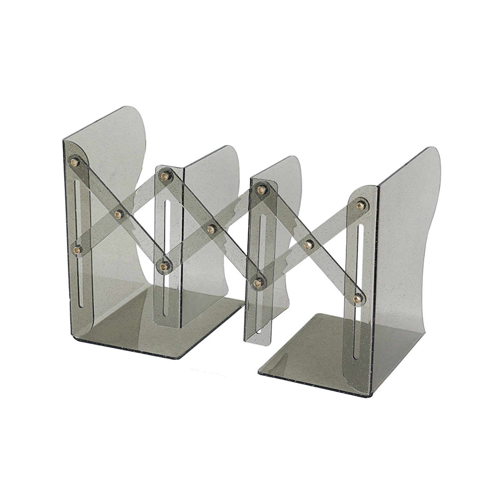 Expandable Book Stand, Clear Desktop Organizer, Dorm Study Area Book ...