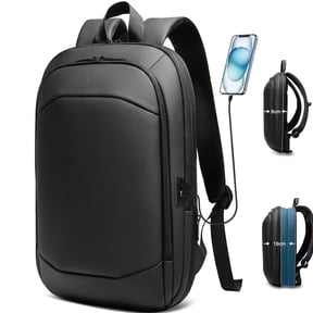 HEROIC KNIGHT Water‑resistant 17" Laptop Backpack for Men Women, Slim Computer Bag for Travel Work Business College