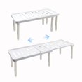 thumbnail image 1 of Expandable Cabinet Organizer Shelf, Kitchen Cupboard Organizer, Free Standing Spice Rack, Retractable Storage Racks for Bathroom, Countertop, Pantry (White), 1 of 7