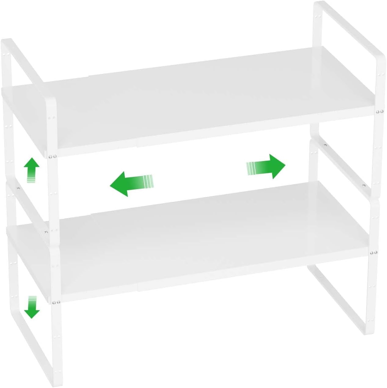 Expandable Cabinet Organizer Shelf Spice Rack Stackable Shelves with ...